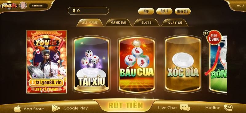 Hướng dẫn cách chơi cá cược tại cổng game đổi thưởng You88 Club